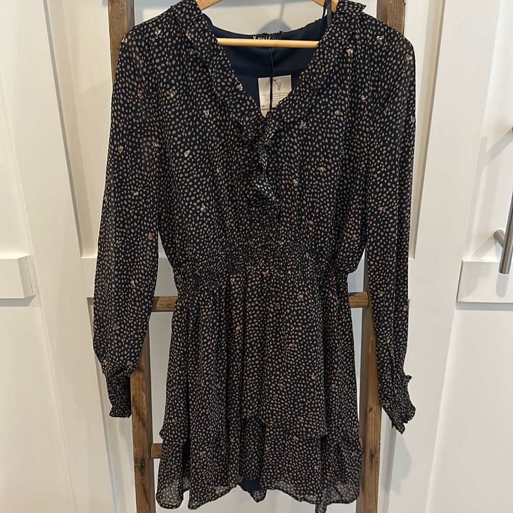 Böhme ruffle mini dress NWT